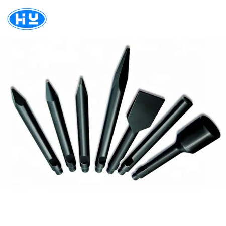 Hydraulic breaker chisel